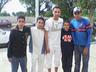 moi et anas et hamza et taibi avec le grand joueur aboucherwane